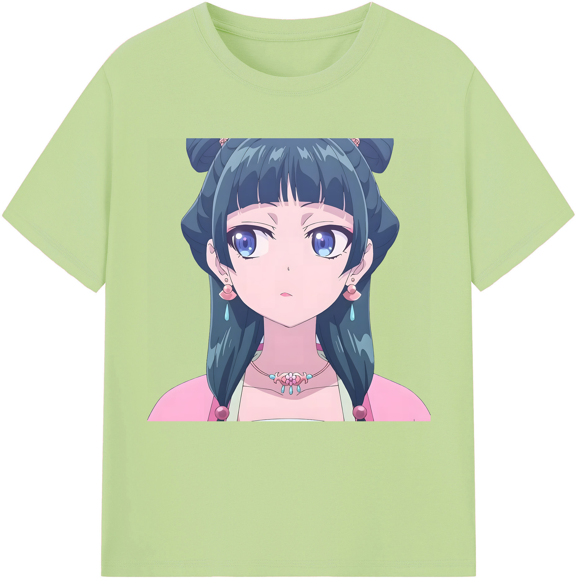 （画像用） 薬屋のひとりごと The Apothecary Diaries 綿100％半袖Tシャツ（フロントプリント）
